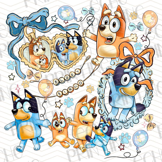 ACM 1 – CUTE BLUE PUP LOCKET