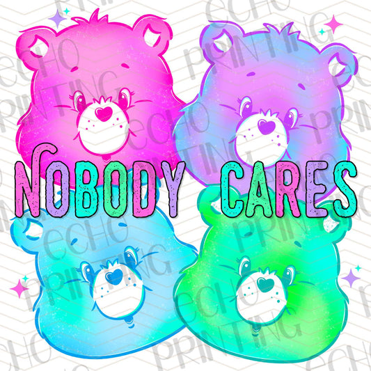 ACM 37 - COLORFUL BEARS "NOBODY CARES"