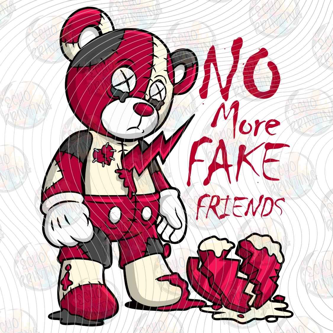 APBRN 514 - NO MORE FAKE FRIENDS BEAR