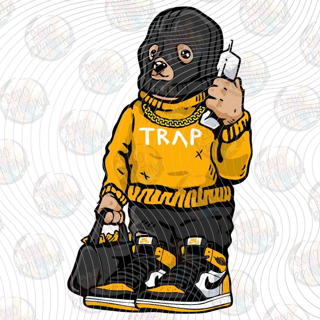 APBRN 532 - STREET TRAP TEDDY BEAR