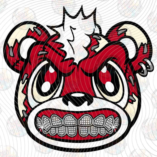 APBRN 535 - STREET ART BEAR FACE