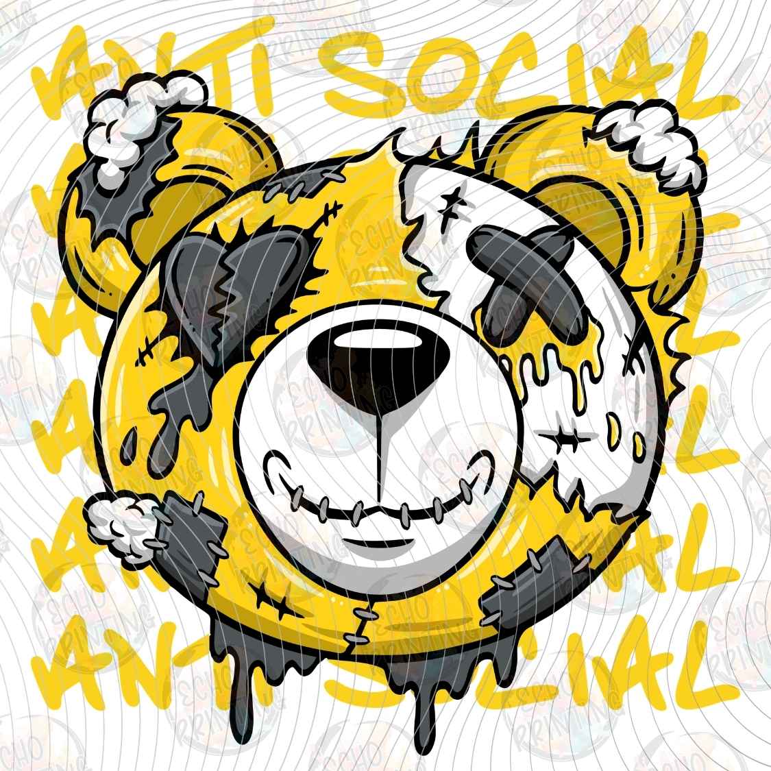 APBRN 536 - ANTI SOCIAL TEDDY BEAR