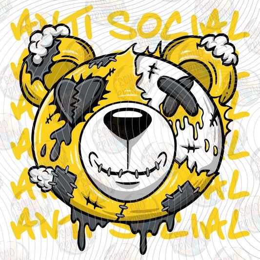 APBRN 536 - ANTI SOCIAL TEDDY BEAR