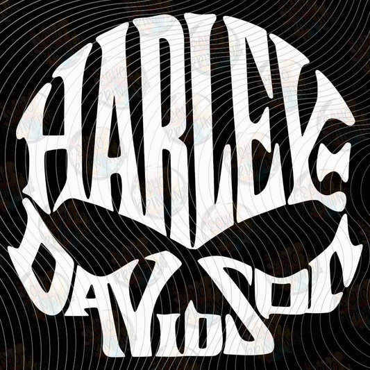 APBRN 547 - MOTORCYCLE RETRO LETTERING