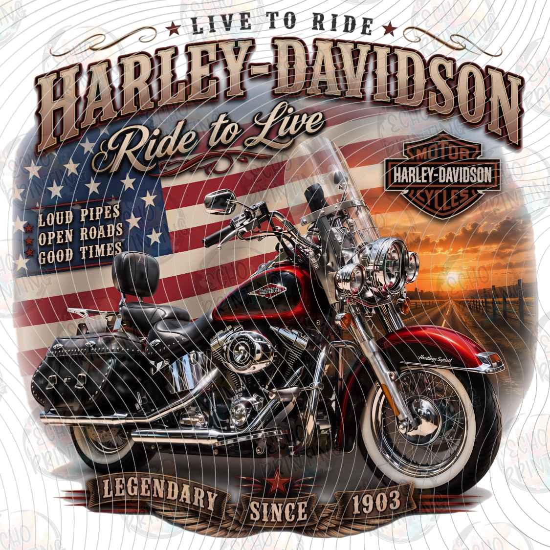 APBRN 549 - CLASSIC MOTORCYCLE POSTER