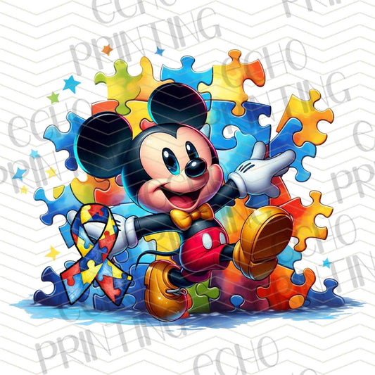 ATMSC 104 - CARTOON MOUSE PUZZLE SPLASH