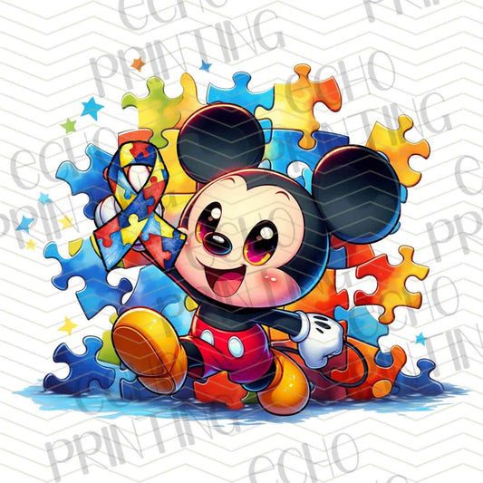 ATMSC 105 - CARTOON MOUSE PUZZLE SPLASH