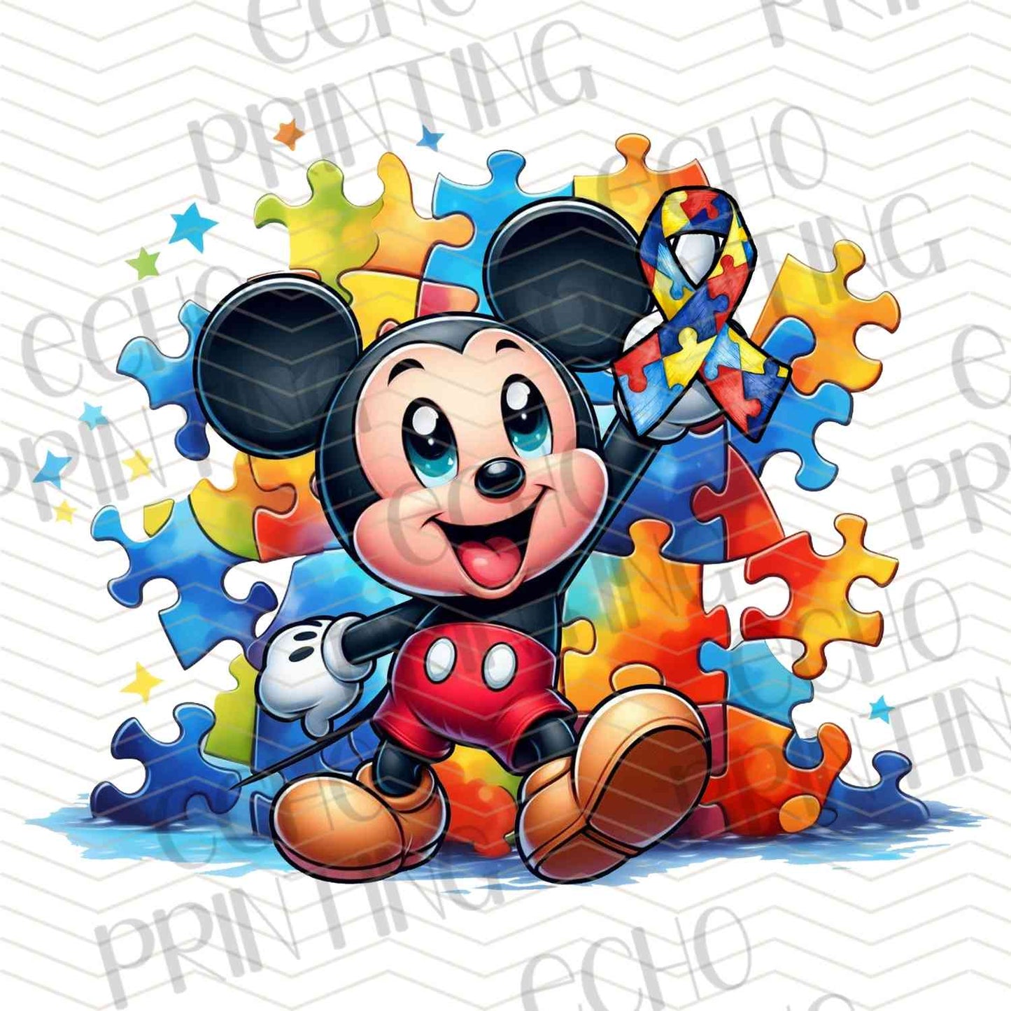 ATMSC 106 - CARTOON MOUSE PUZZLE SPLASH
