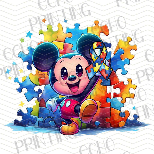 ATMSC 107 - CARTOON MOUSE PUZZLE SPLASH