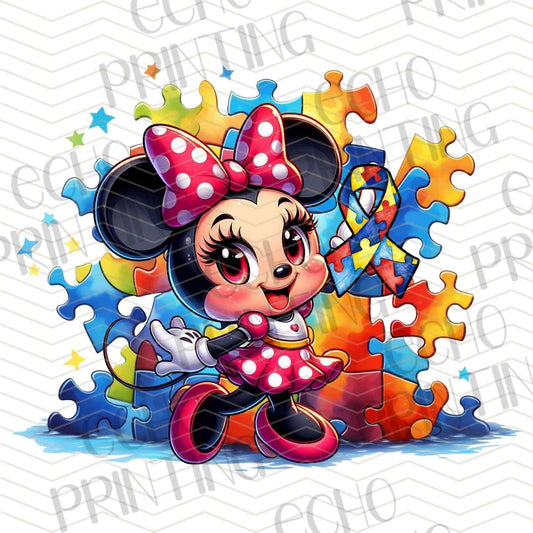 ATMSC 111 - CARTOON GIRL PUZZLE SPLASH