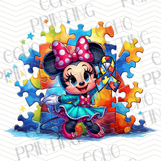 ATMSC 112 - CARTOON GIRL PUZZLE SPLASH