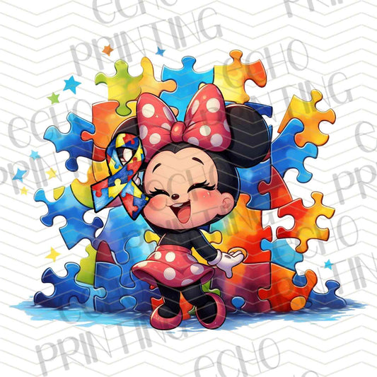 ATMSC 113 - CARTOON GIRL PUZZLE SPLASH