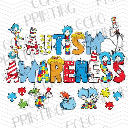 ATMSC 114 - AUTISM AWARENESS WORD COLLAGE