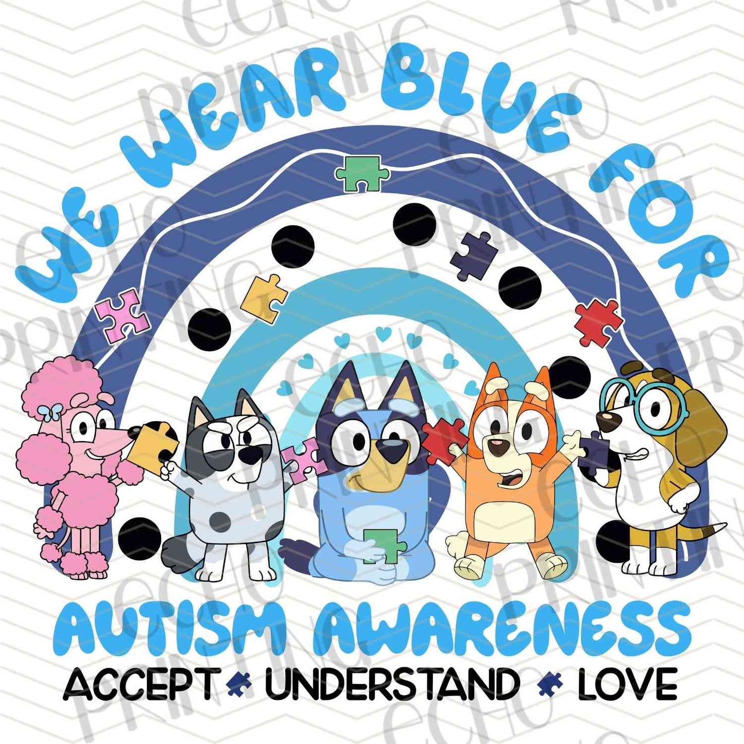ATMSC 115 - WE WEAR BLUE SUPPORT FRIENDS