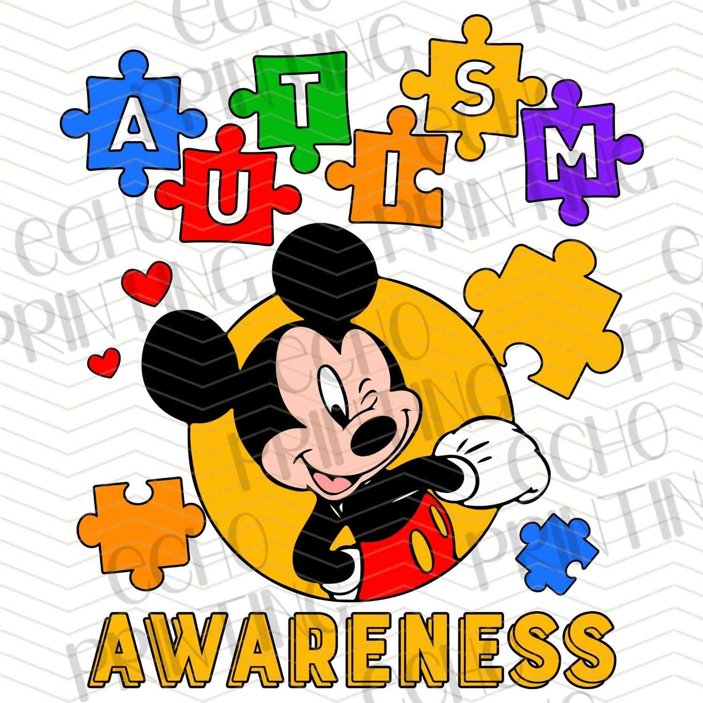 ATMSC 11 - CARTOON MOUSE PUZZLE AWARENESS
