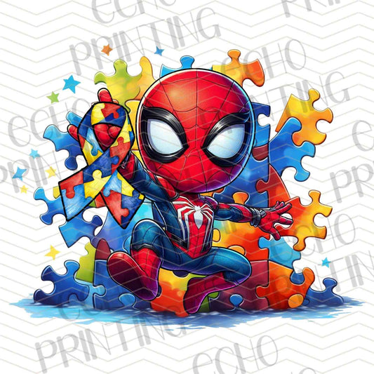 ATMSC 125 - RED MASK HERO PUZZLE SPLASH