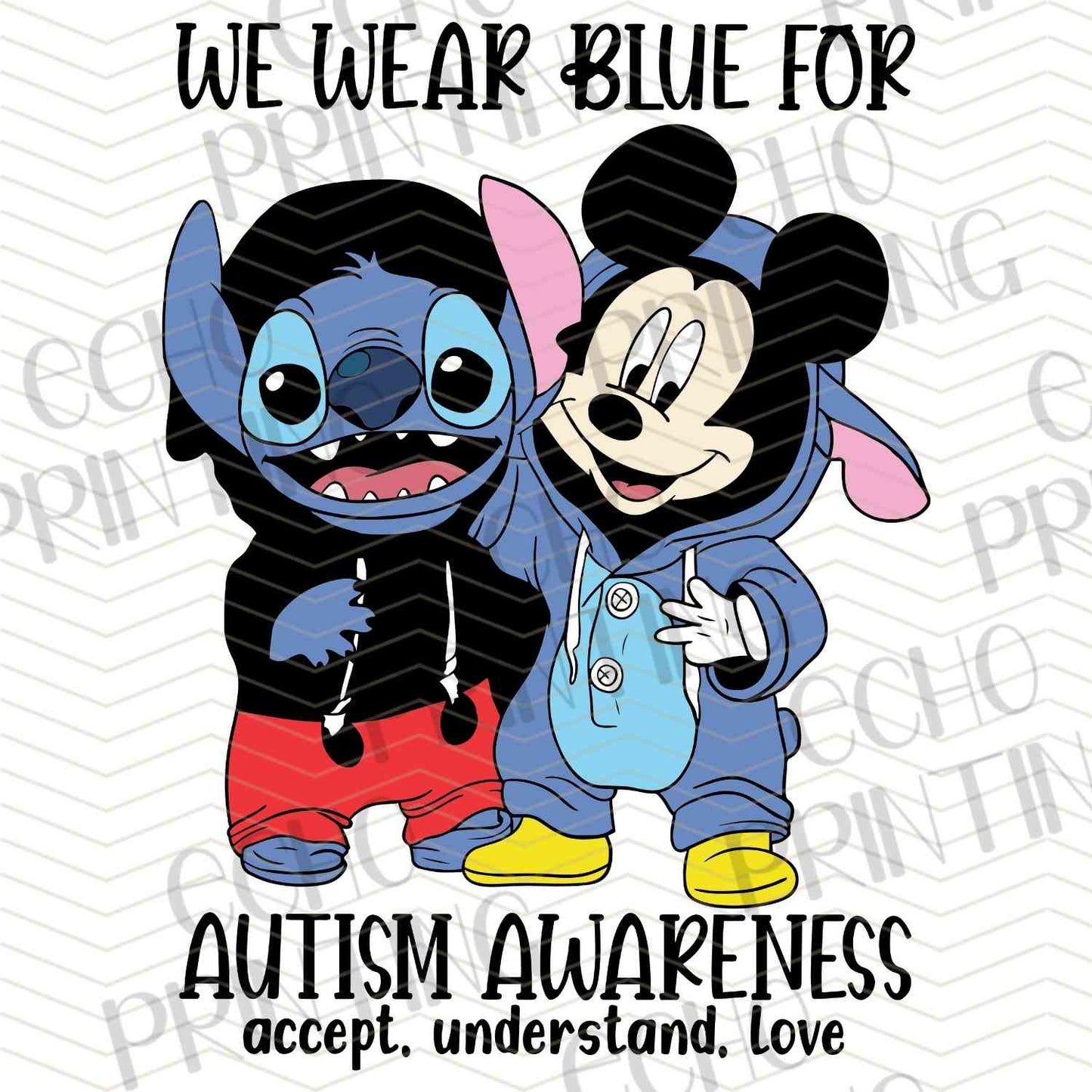 ATMSC 135 - WE WEAR BLUE FRIEND SUPPORT