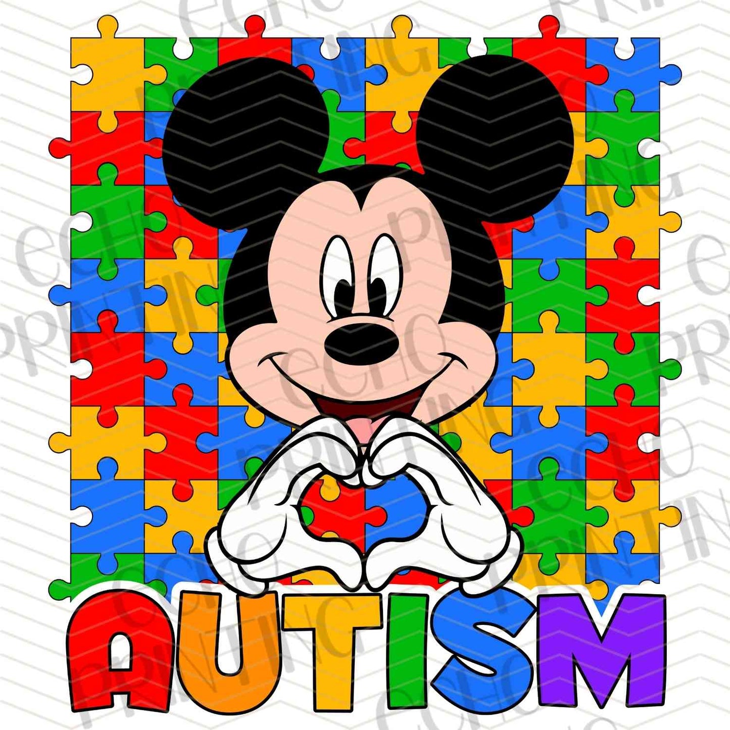 ATMSC 13 - CARTOON MOUSE PUZZLE FRAME