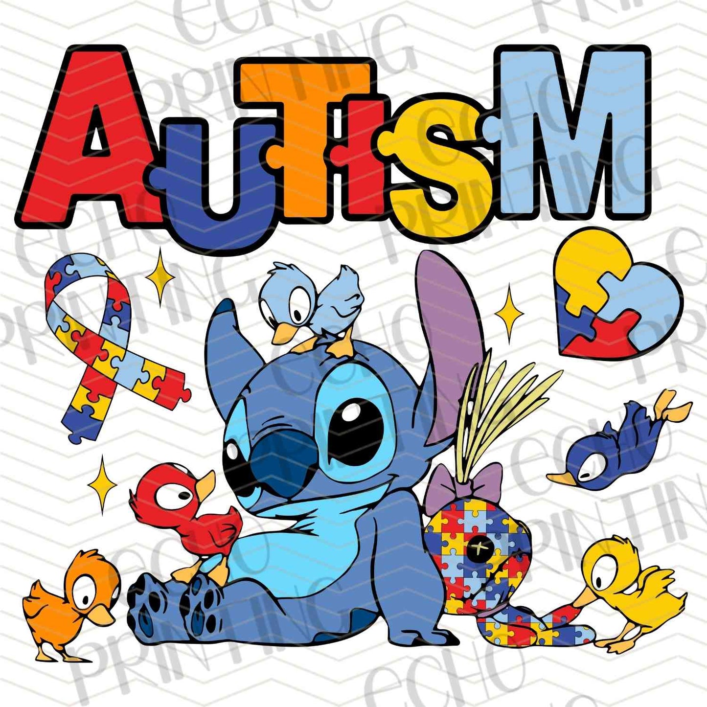 ATMSC 142 - AUTISM FRIEND PUZZLE SPLASH