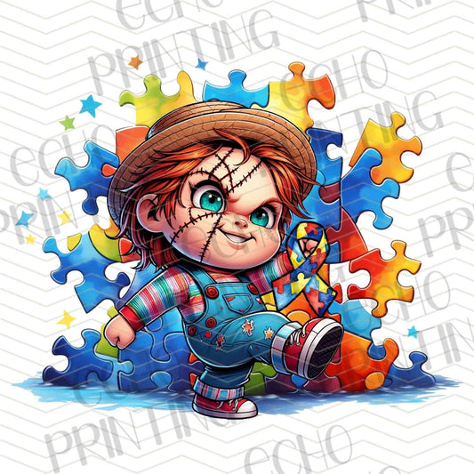 ATMSC 51 - RED HAIRED DOLL PUZZLE SPLASH