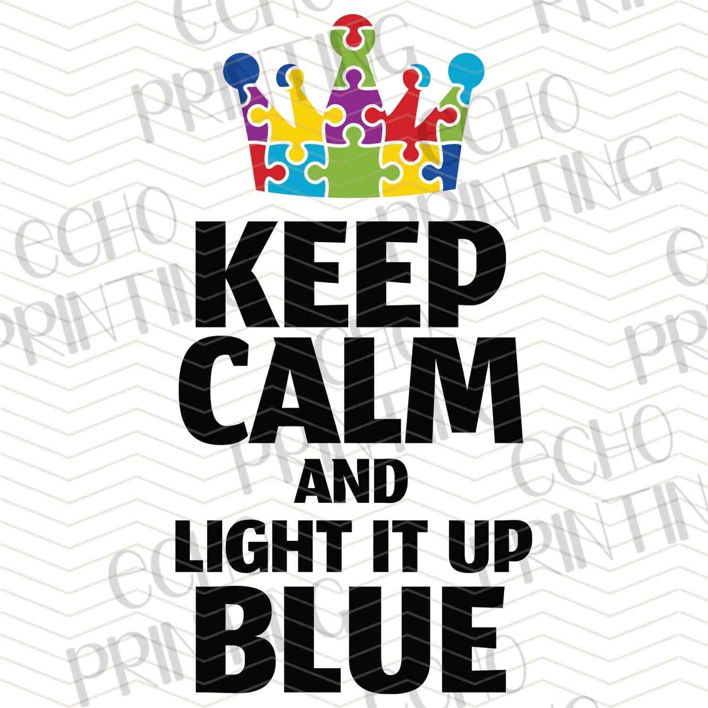 ATMSG 115 – KEEP CALM LIGHT BLUE