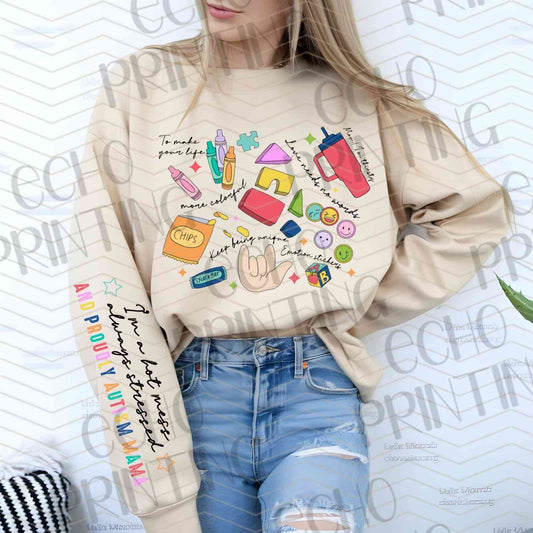 ATMSG 178 – AUTISM SUPPORT ** SLEEVE SOLD SEPERATELY **