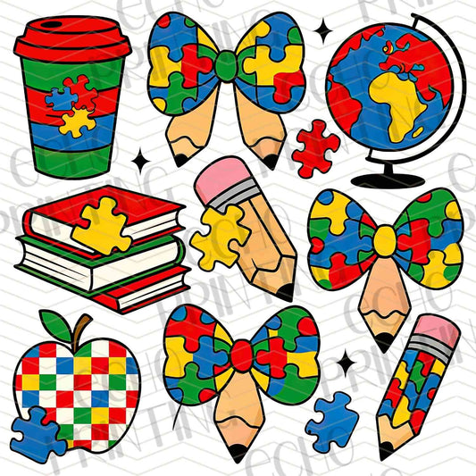 ATMSG 3 – AUTISM WORLD ICONS