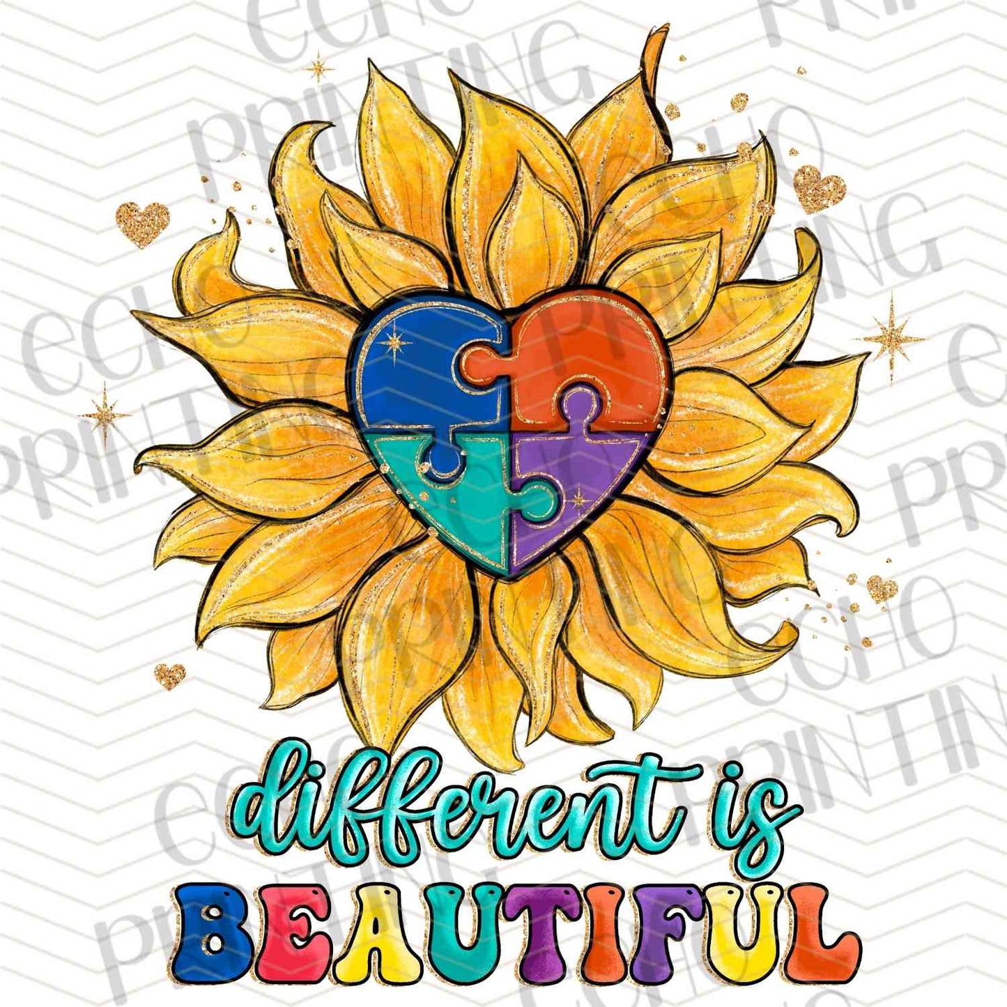 ATMSG 43 – DIFFERENT IS BEAUTIFUL SUNFLOWER
