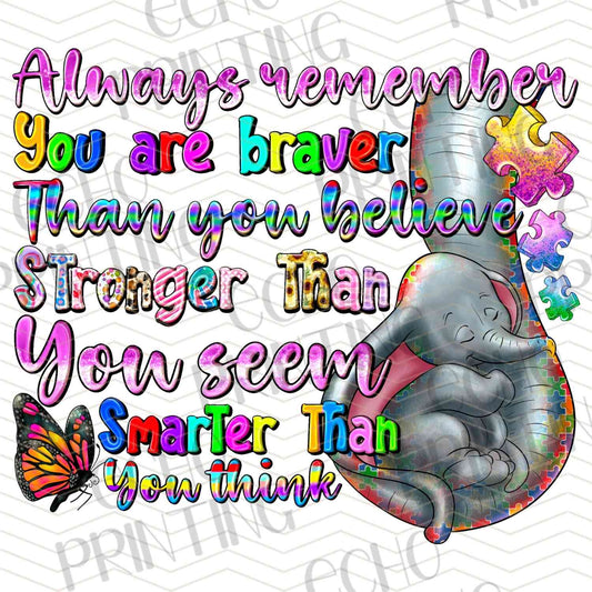 ATMSG 452 - ALWAYS REMEMBER BRAVE