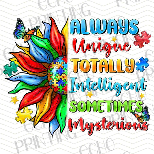 ATMSG 453 - ALWAYS UNIQUE SOMETIMES MYSTERIOUS