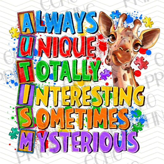 ATMSG 454 - ALWAYS UNIQUE TRAITS
