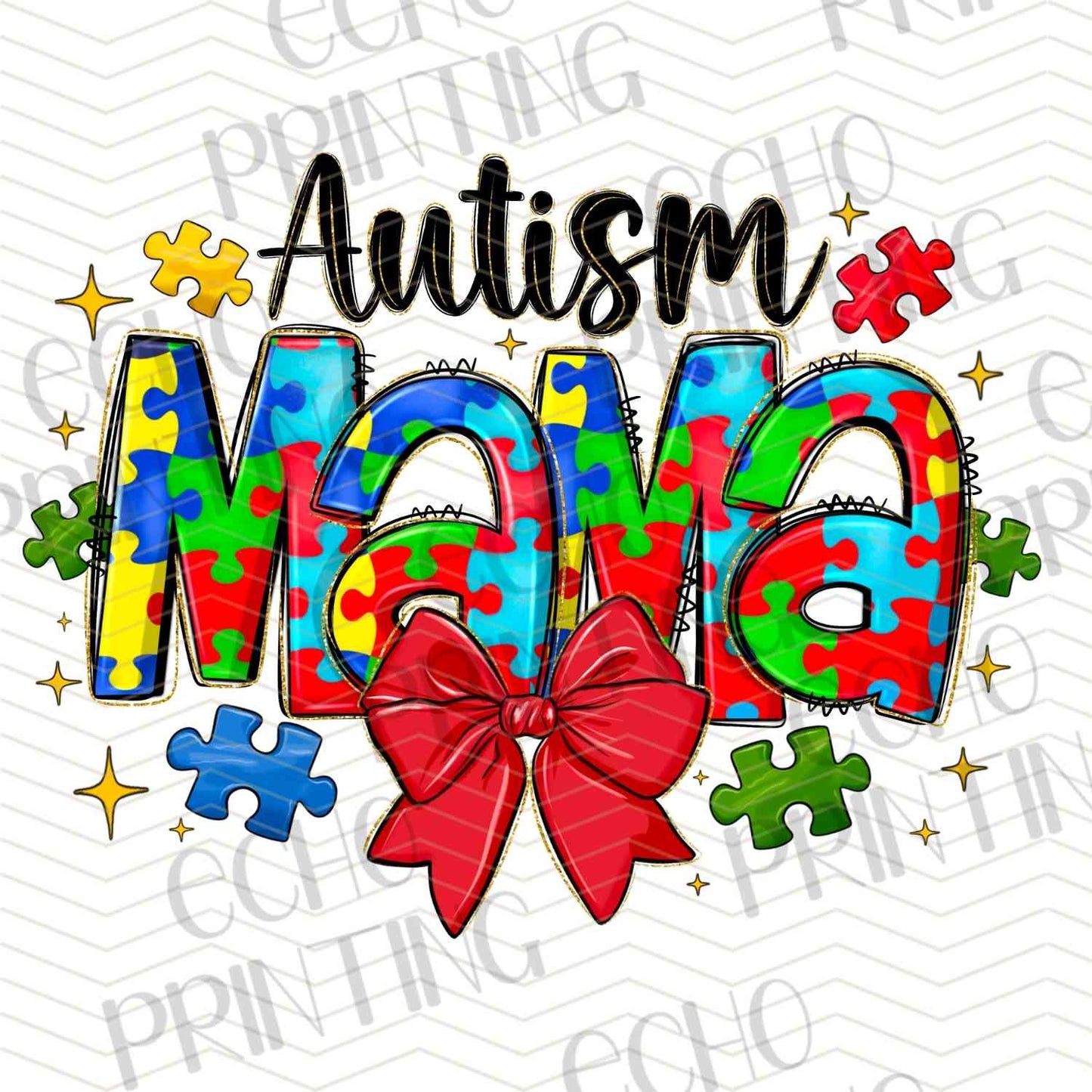 ATMSG 460 - AUTISM MOM BOW