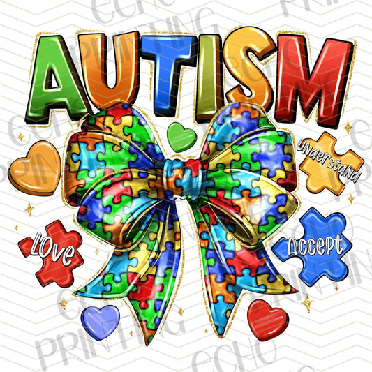 ATMSG 494 - AUTISM BOW PUZZLE