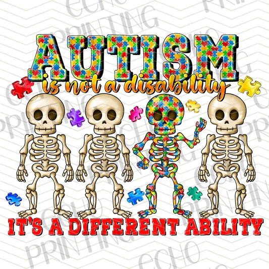 ATMSG 512 - DIFFERENT ABILITY SKELETON