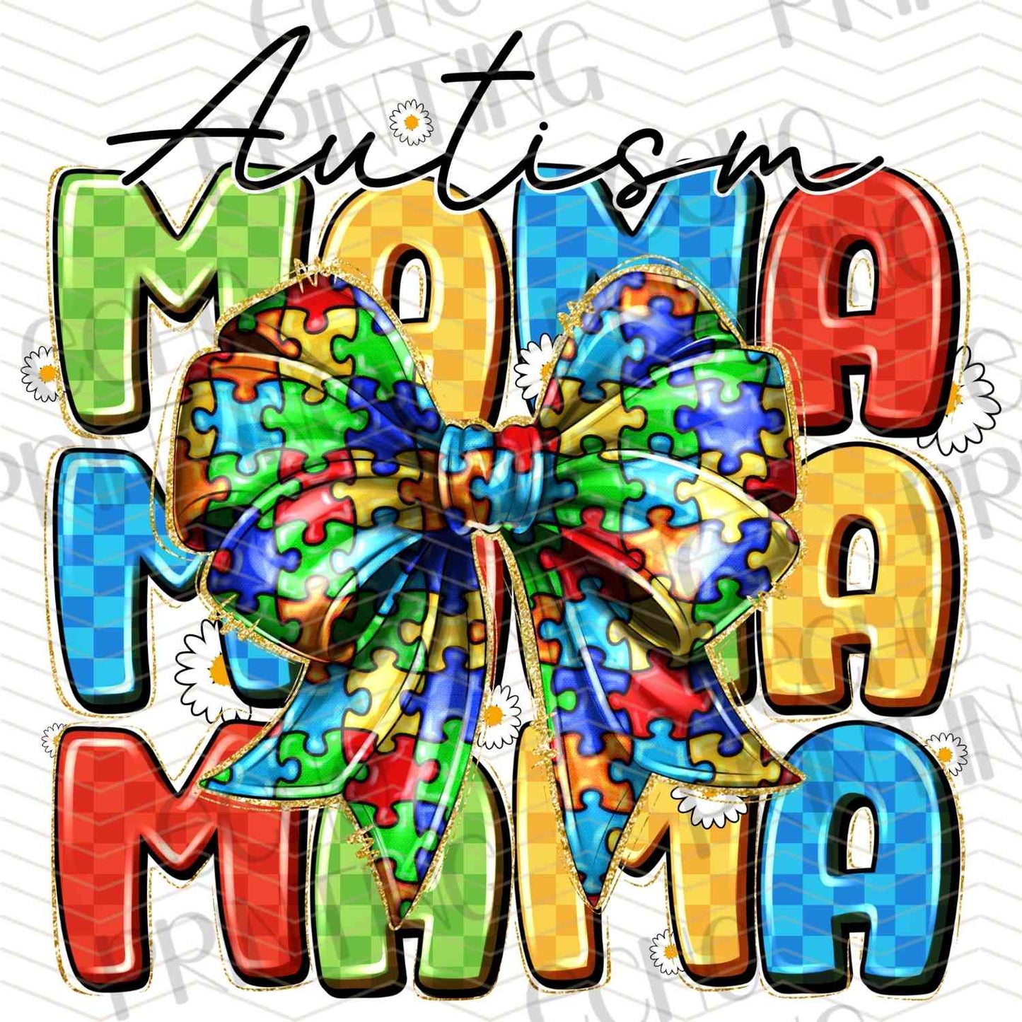ATMSG 521 - AUTISM MAMA BOW