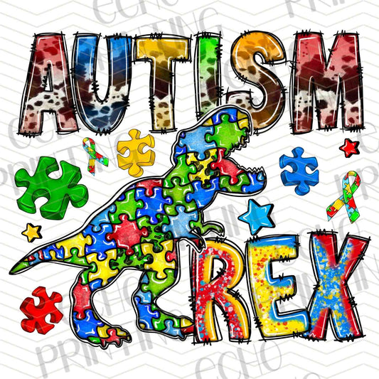 ATMSG 530 - AUTISM T-REX DINOSAUR