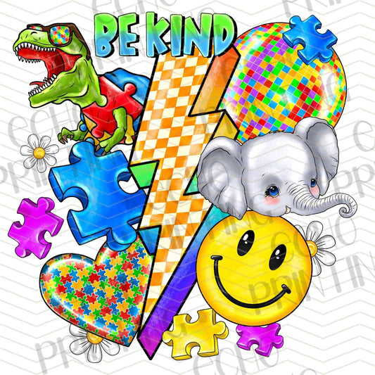 ATMSG 554 - BE KIND PUZZLE SMILE