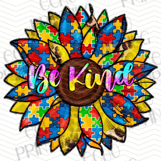 ATMSG 563 - BE KIND SUNFLOWER