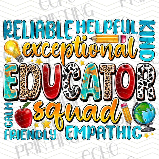 ATMSG 584 - EDUCATOR SQUAD SUPPORT