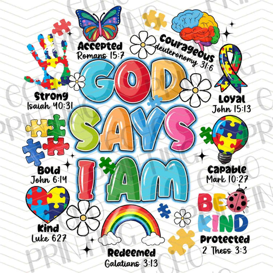 ATMSG 593 - GOD SAYS I AM