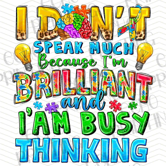 ATMSG 603 - BRILLIANT THINKING