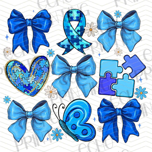 ATMSG 607 - BLUE BOW COLLECTION