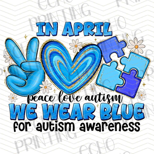 ATMSG 608 - PEACE WEAR BLUE