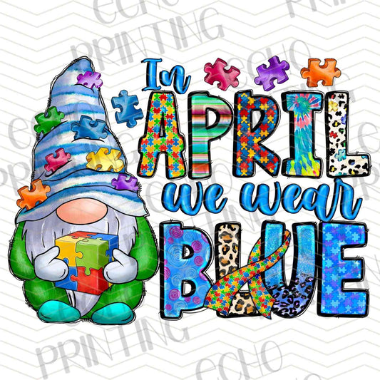 ATMSG 610 - APRIL WE WEAR BLUE GNOME
