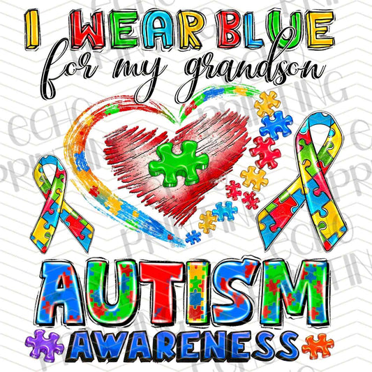 ATMSG 645 - WEAR BLUE GRANDSON