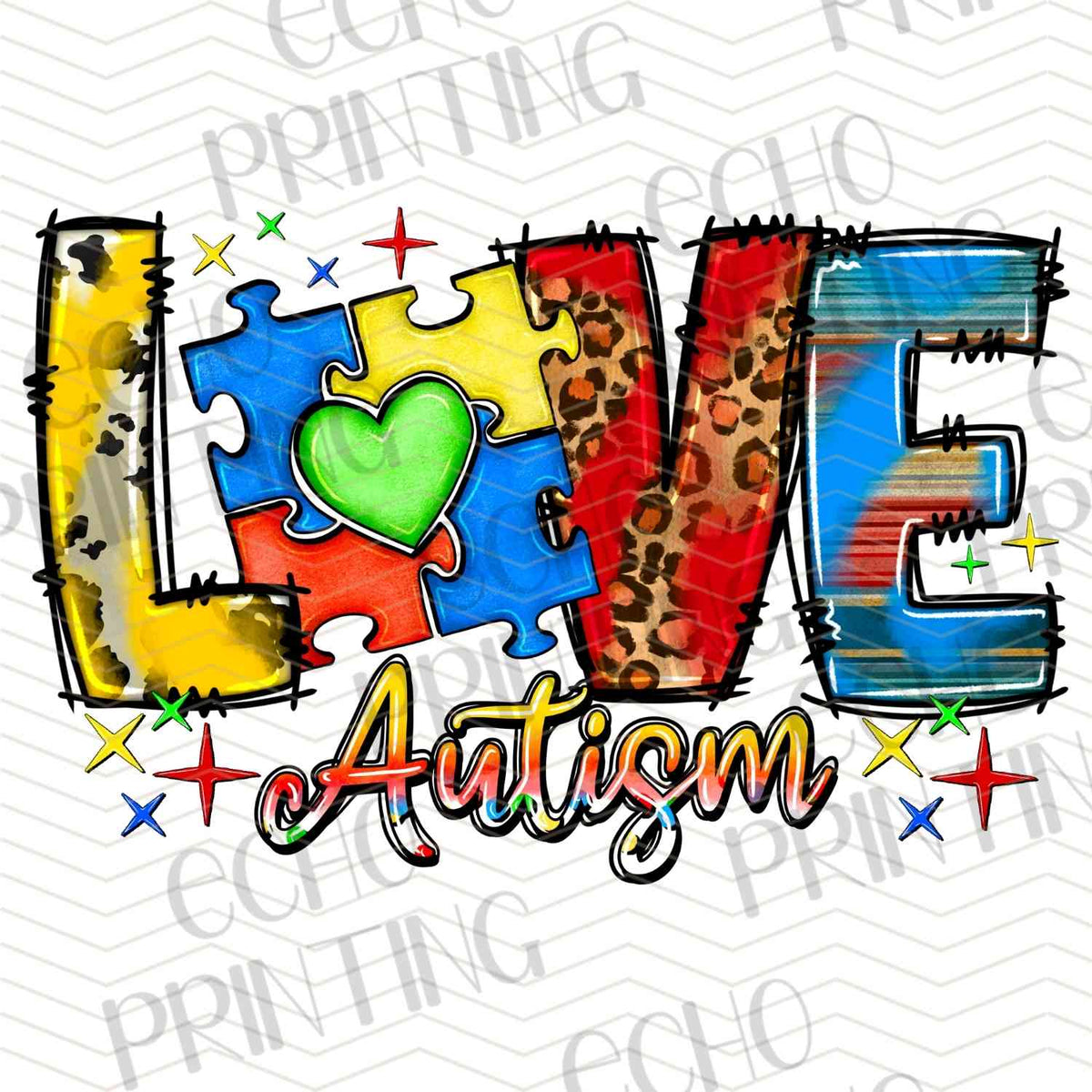 ATMSG 656 - LOVE AUTISM PUZZLE