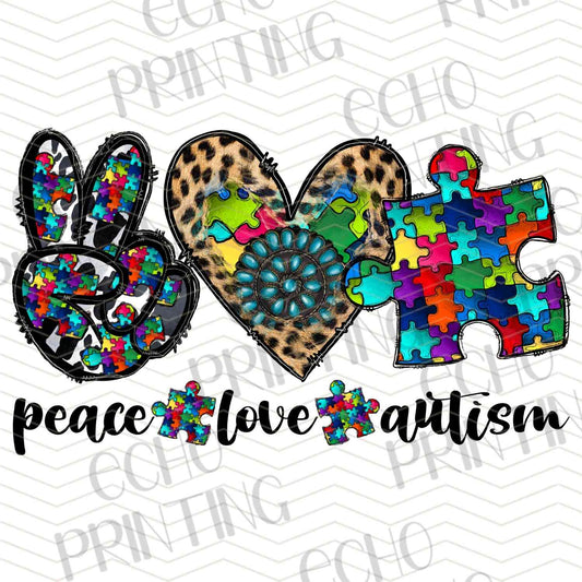 ATMSG 678 - PEACE LOVE AUTISM