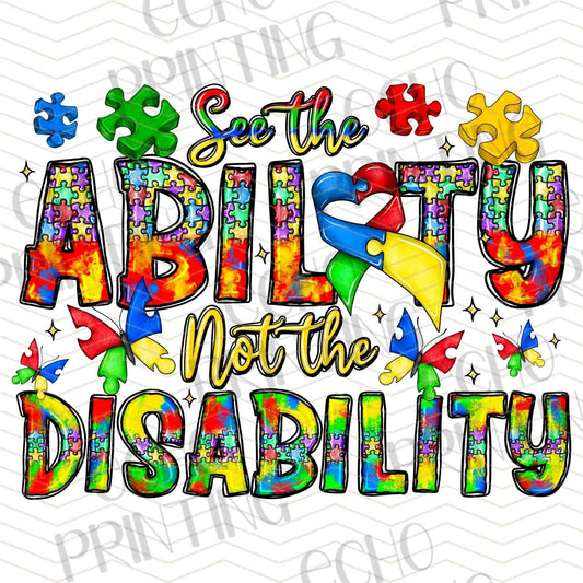 ATMSG 693 - SEE THE ABILITY NOT DISABILITY