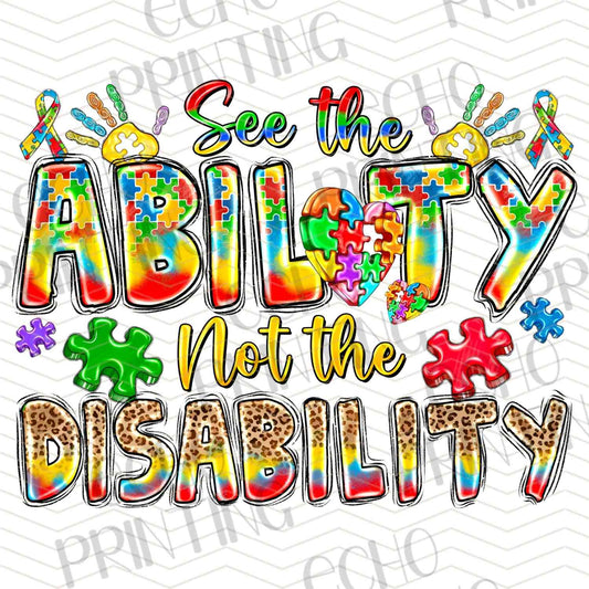 ATMSG 694 - SEE THE ABILITY NOT DISABILITY
