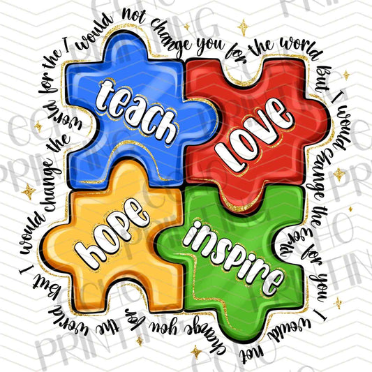 ATMSG 706 - TEACH LOVE HOPE INSPIRE